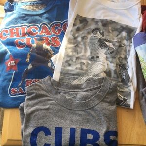 3 Cubs shirts/ 2 Ryno shirts!